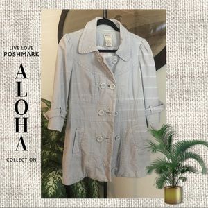 Anthropologie Elevenses Brand Corduroy Pea Coat